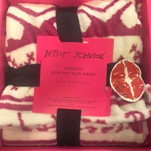 Betsey Johnson Throw Blanket